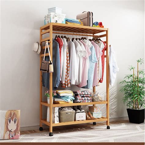 rolling racks for bedroom wardrobes